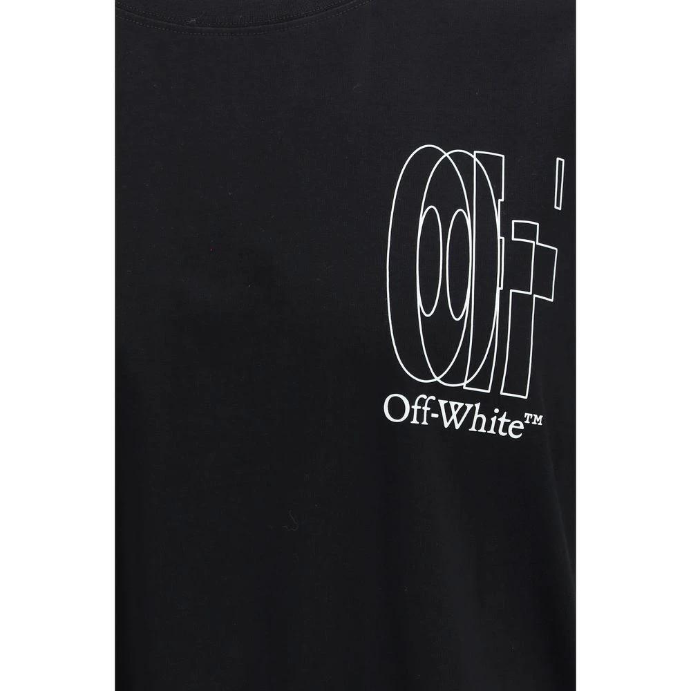 Off-White Black Cotton T-Shirt
