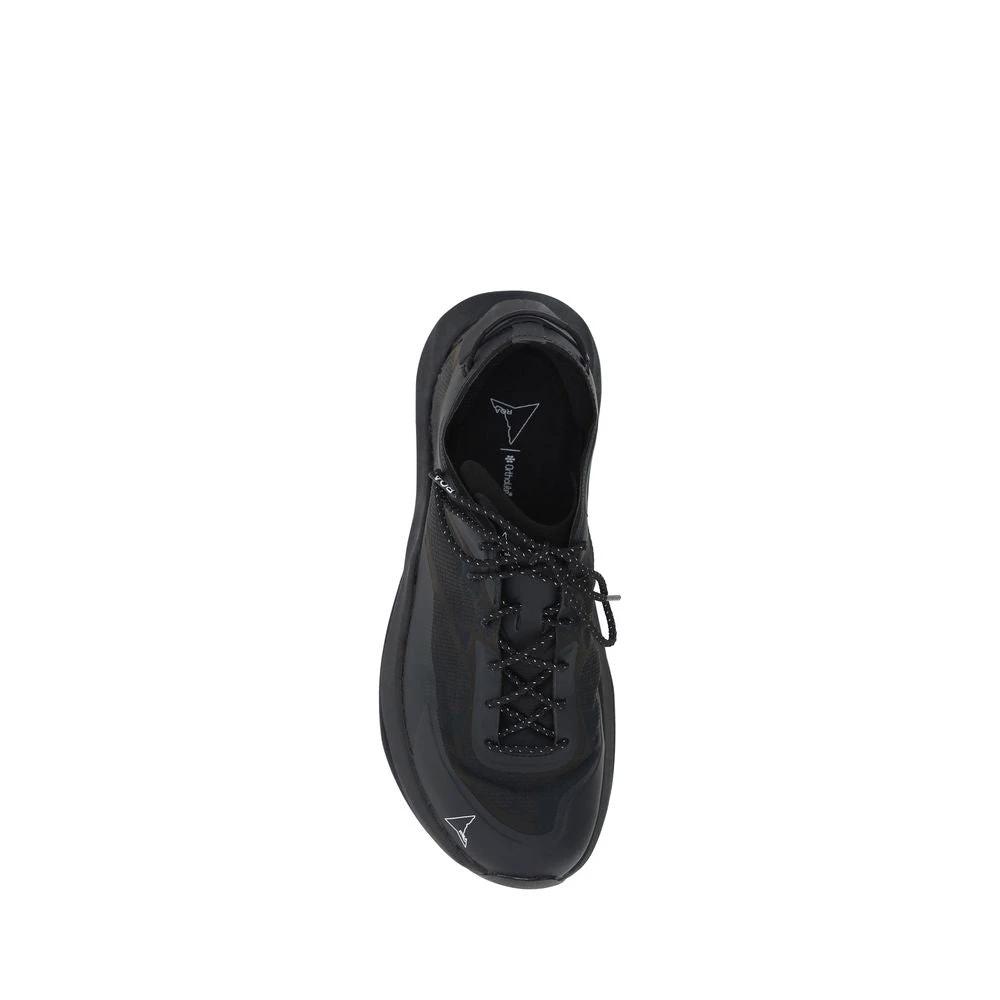 ROA Black Polyester Athletic Sneakers