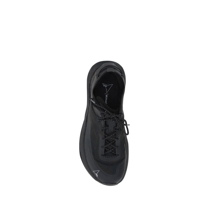 ROA Black Polyester Athletic Sneakers