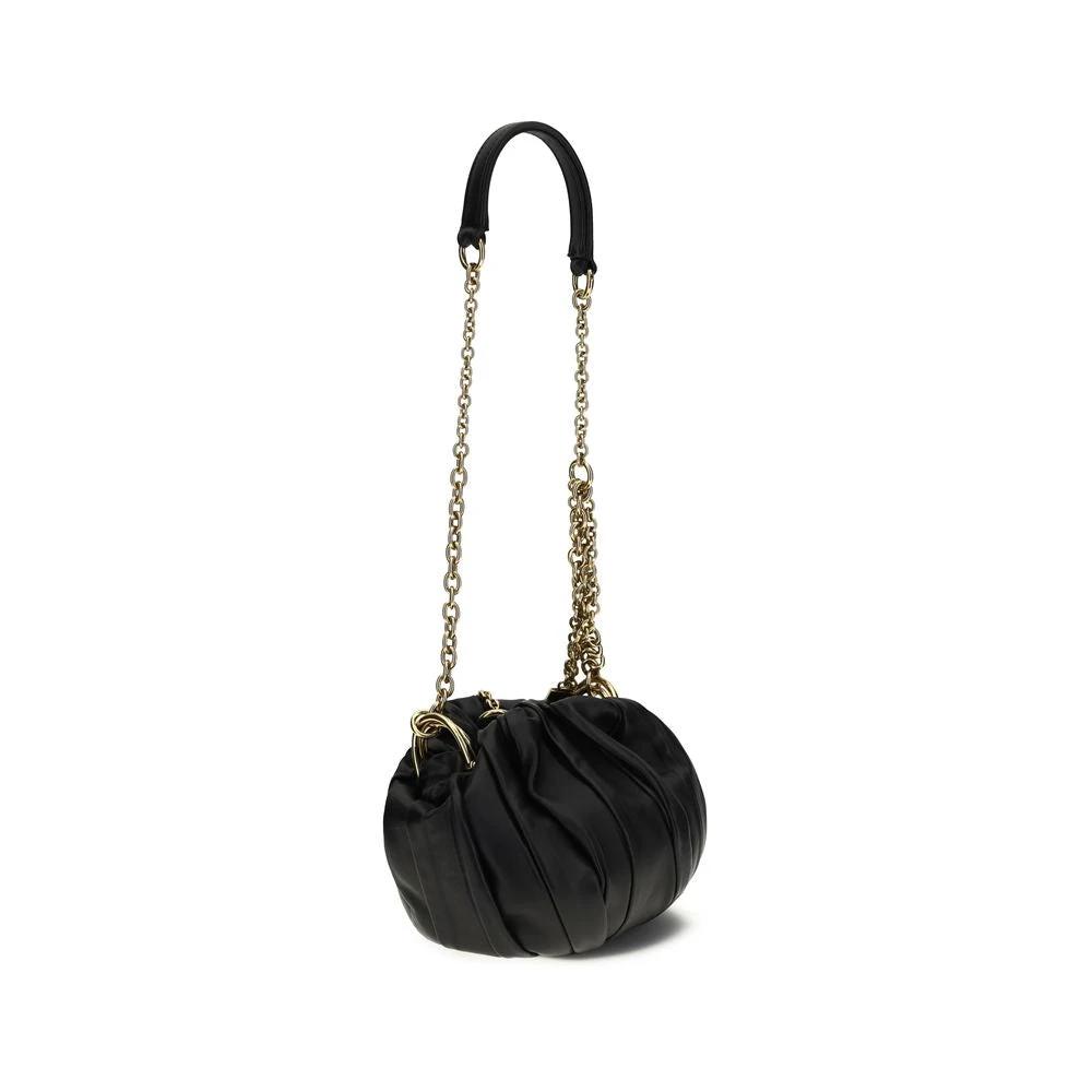 Chloé Black Lamb Ovis Aries Aries Shoulder Bag