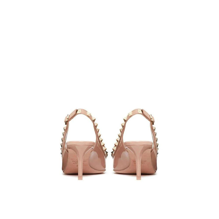 Valentino Garavani Beige Calfskin High Heel Pumps