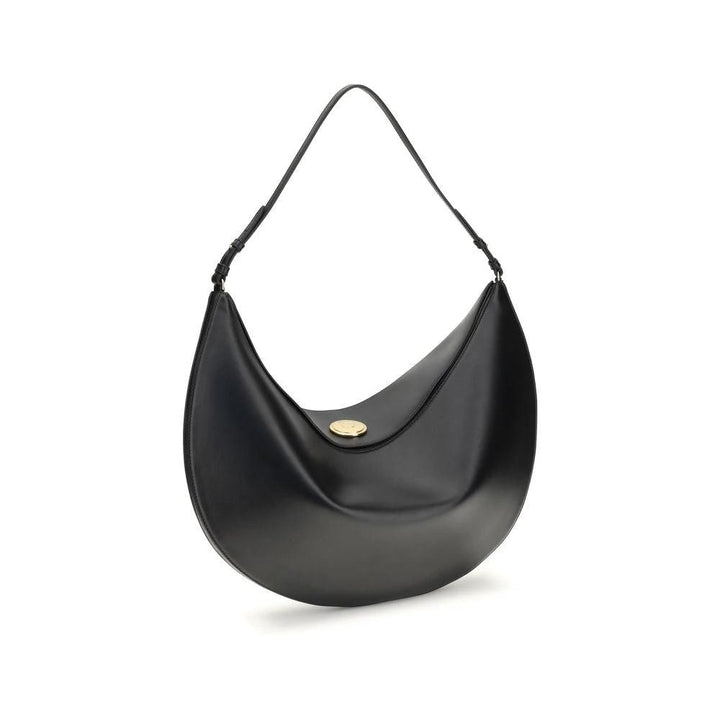 Jacquemus Black Calf Leather Bos Taurus Shoulder Bag