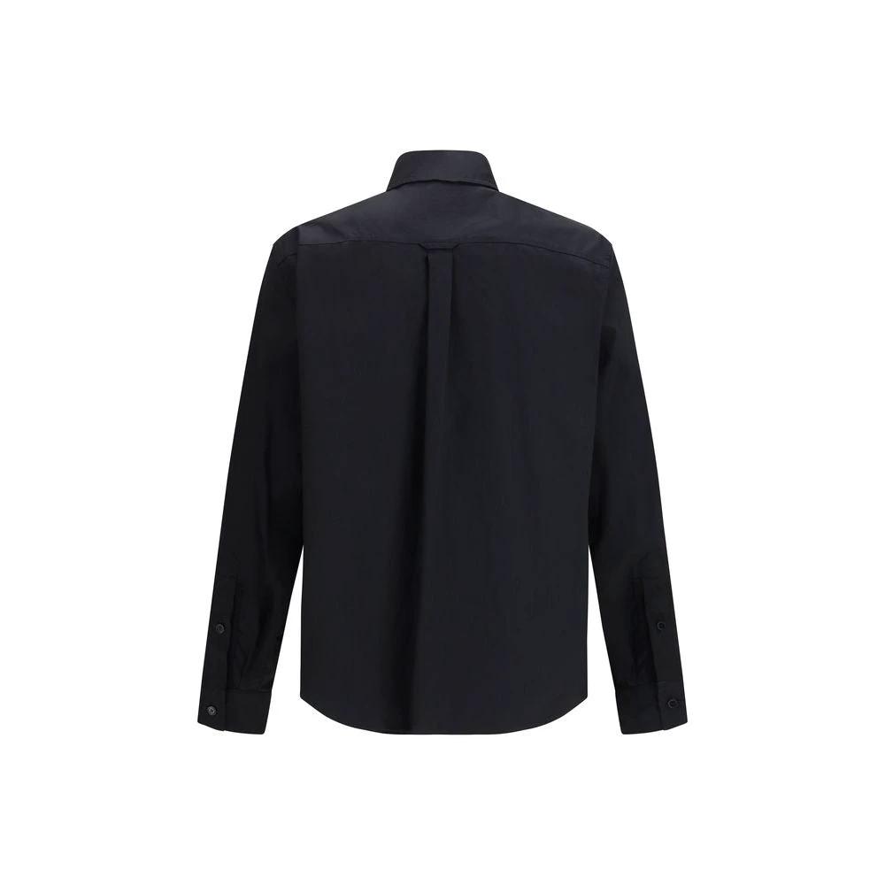 Dolce &amp; Gabbana Black Cotton Dress Shirt