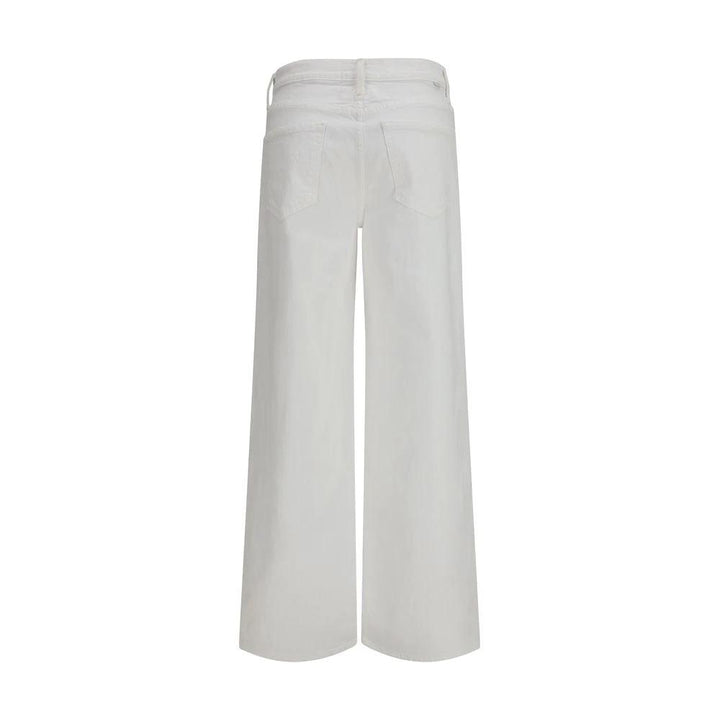Mother Denim White Cotton Jeans Denim