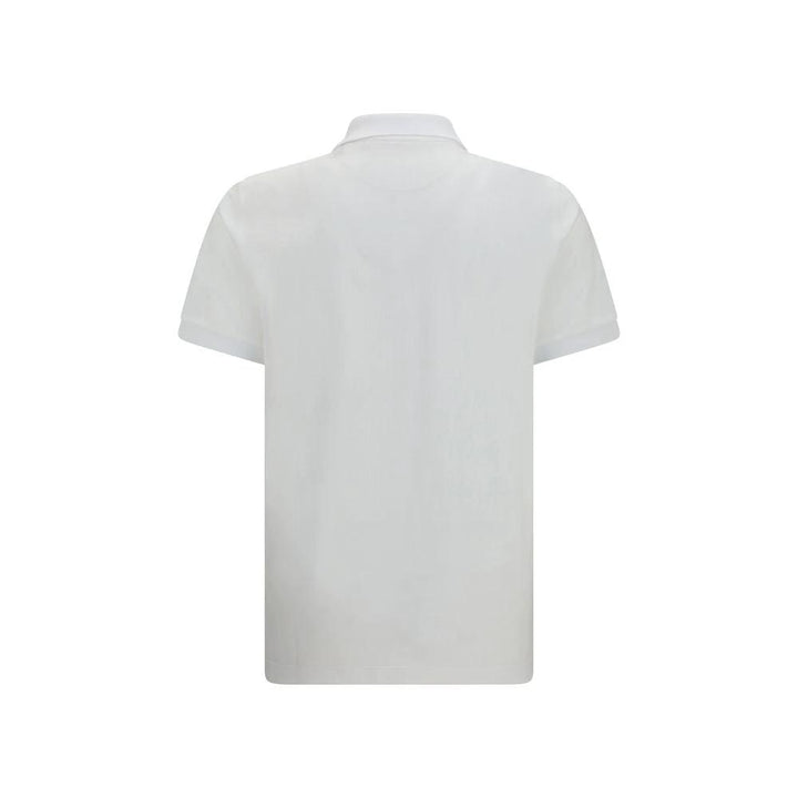 Fendi Sample Sale | Fendi White Cotton Polo Shirt - | Designer outlet