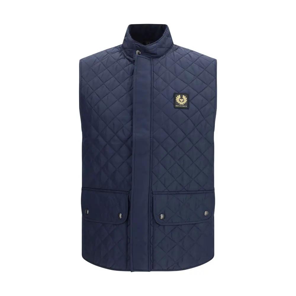 Belstaff Blue Polyester Shell Jacket