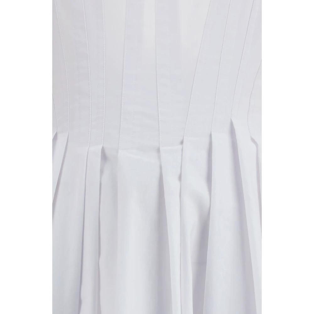 Max Mara Sample Sale | Max Mara White Cotton Casual Dress - | Designer outlet