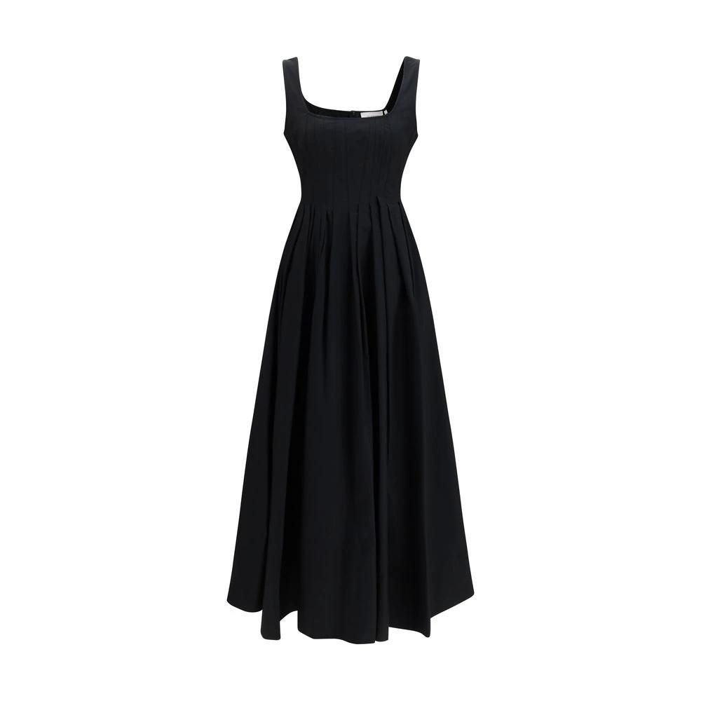 Max Mara Sample Sale | Max Mara Black Cotton Casual Dress - | Designer outlet