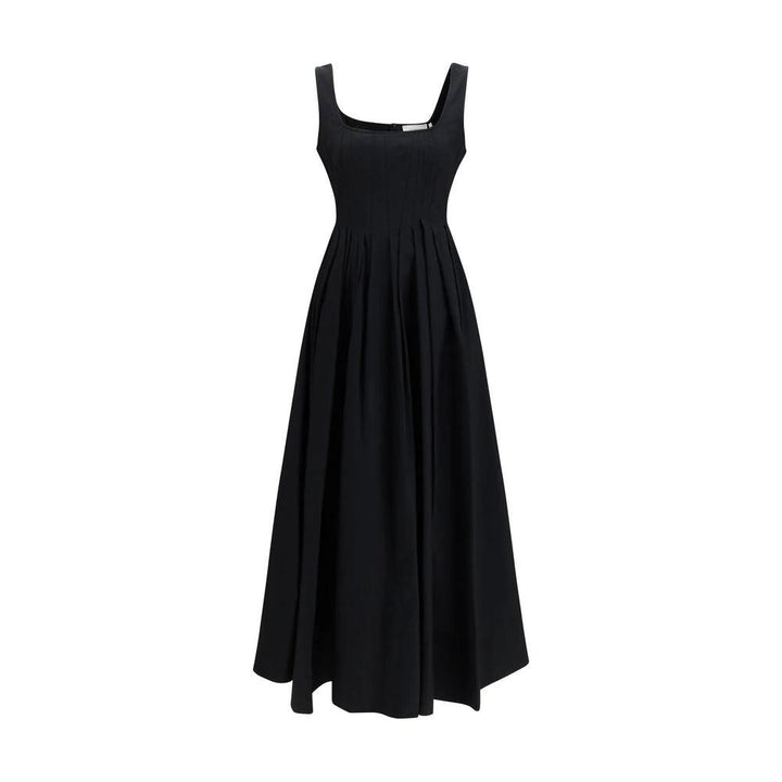 Max Mara Sample Sale | Max Mara Black Cotton Casual Dress - | Designer outlet