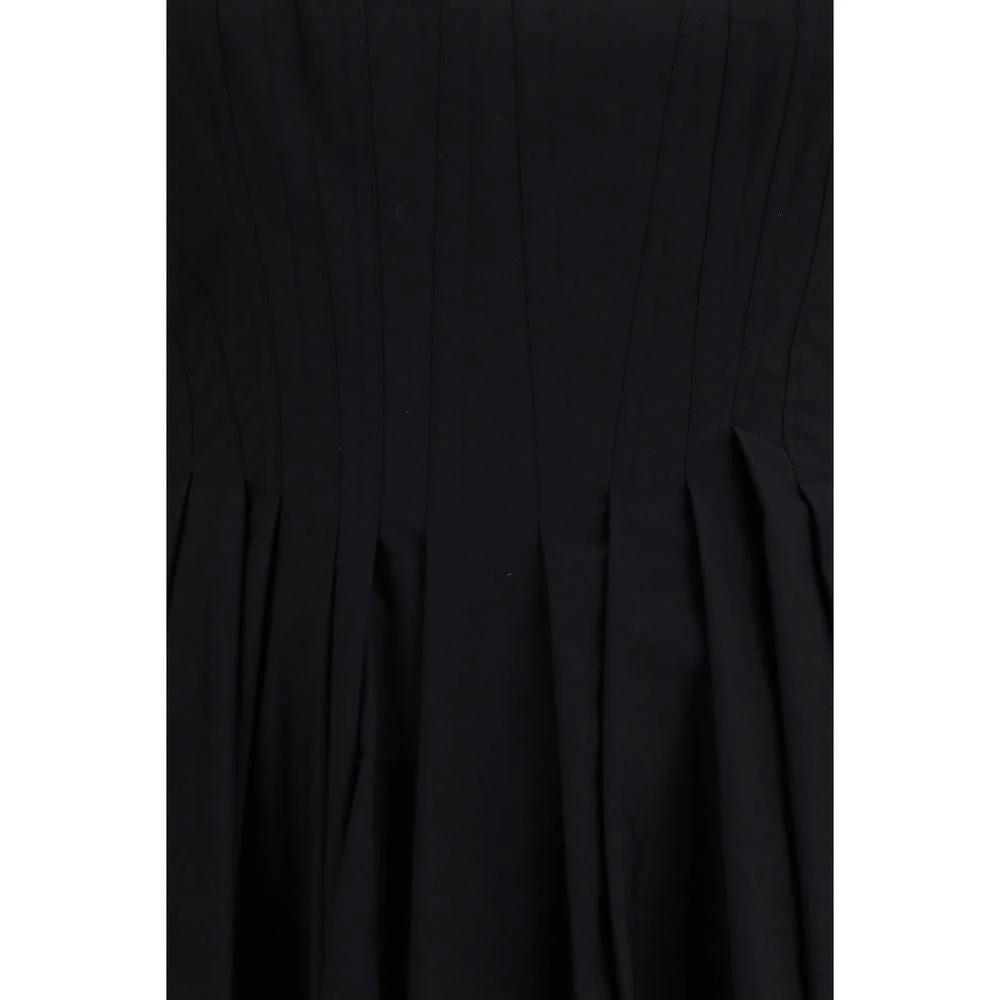 Max Mara Sample Sale | Max Mara Black Cotton Casual Dress - | Designer outlet