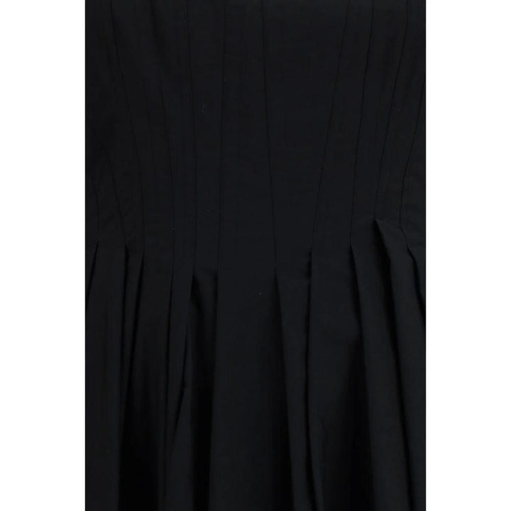 Max Mara Sample Sale | Max Mara Black Cotton Casual Dress - | Designer outlet