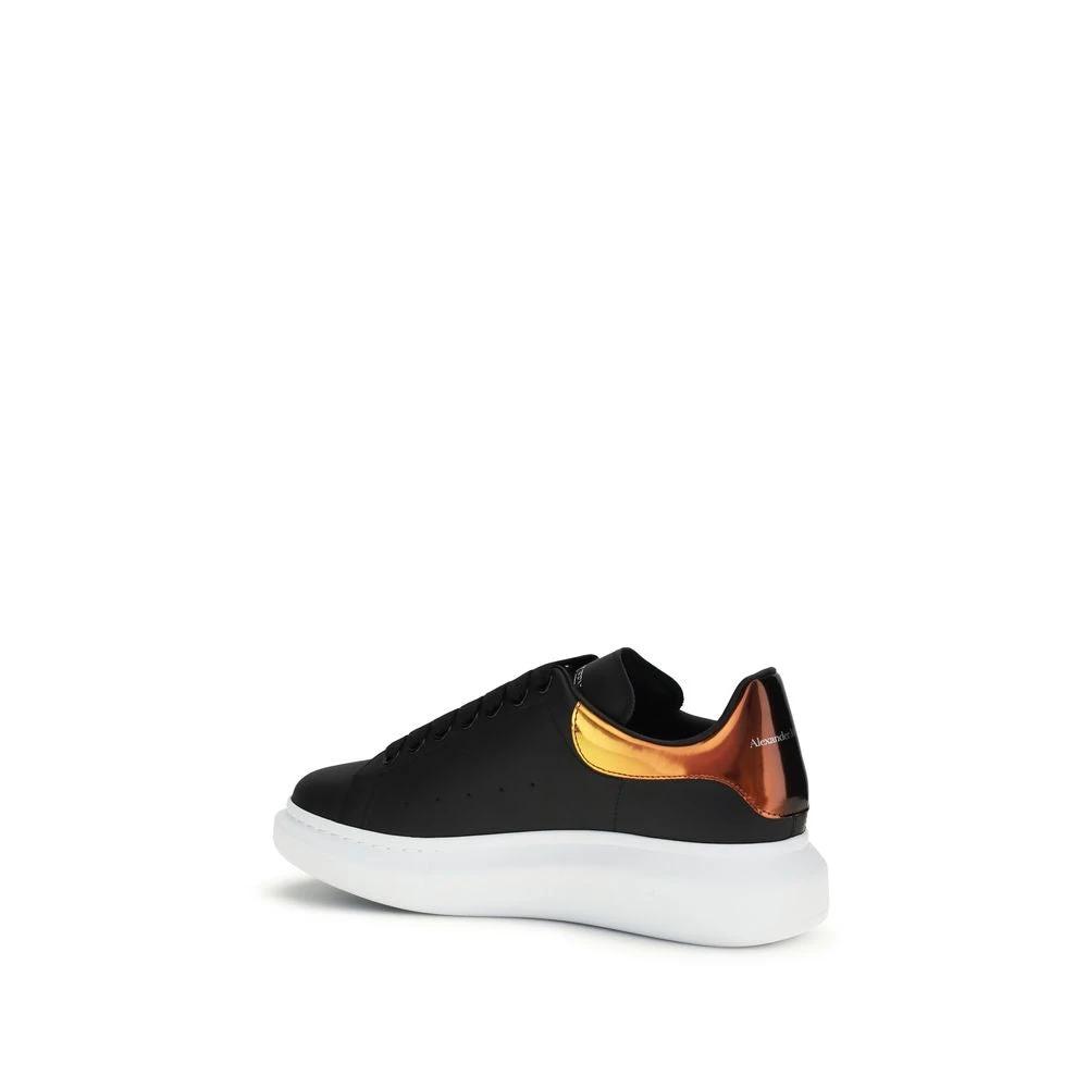 Alexander McQueen Sample Sale | Alexander McQueen Black Calf Leather Bos Taurus Platform Sneakers - | Designer outlet