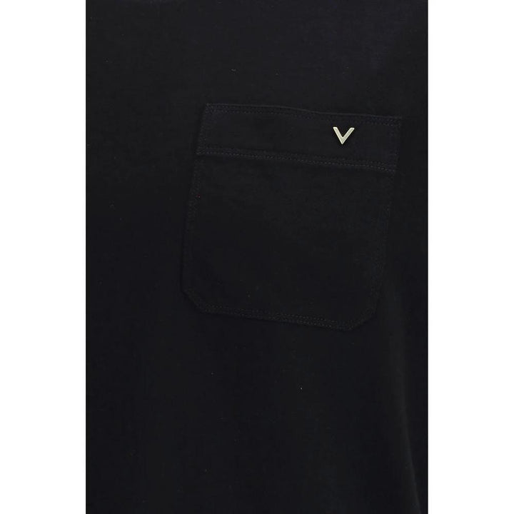 Valentino Sample Sale | Valentino Black Cotton T-Shirt - | Designer outlet