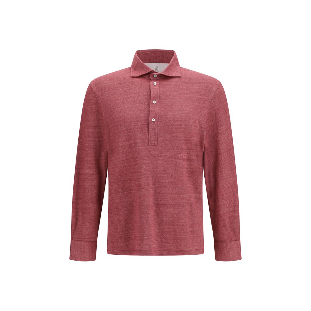 Brunello Cucinelli Sample Sale | Brunello Cucinelli Multicolor Linen Polo Shirt - | Designer outlet