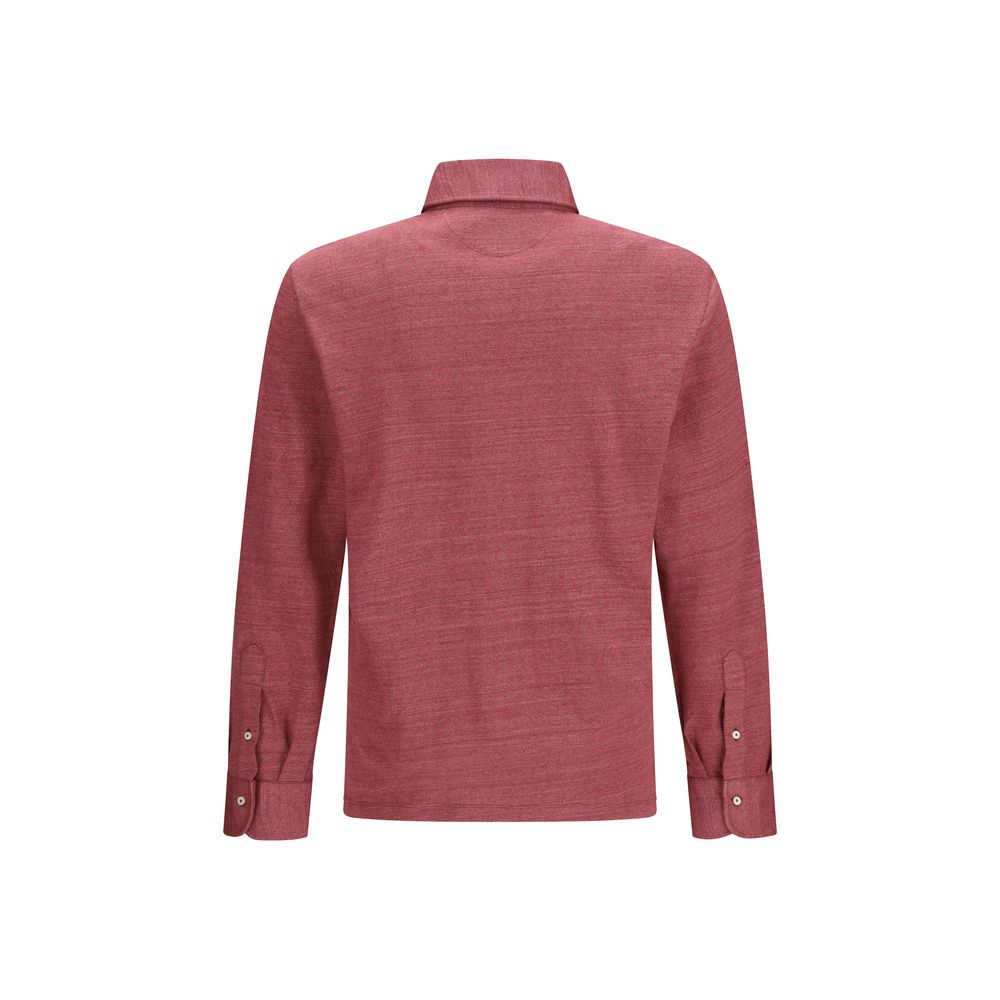 Brunello Cucinelli Sample Sale | Brunello Cucinelli Multicolor Linen Polo Shirt - | Designer outlet