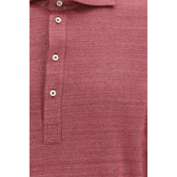 Brunello Cucinelli Sample Sale | Brunello Cucinelli Multicolor Linen Polo Shirt - | Designer outlet