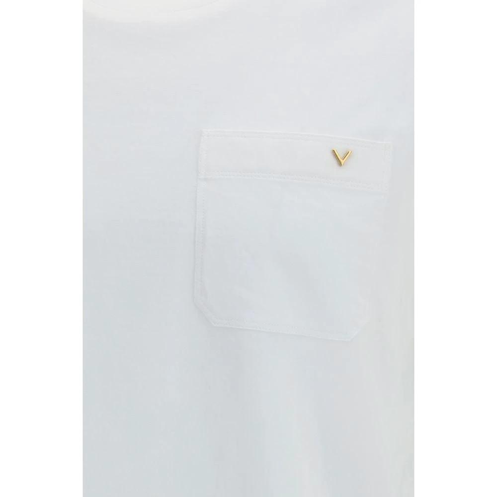 Valentino Sample Sale | Valentino White Cotton T-Shirt - | Designer outlet