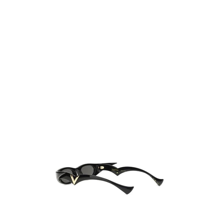 Valentino Garavani Sample Sale | Valentino Garavani Black Acetate Sunglasses - | Designer outlet