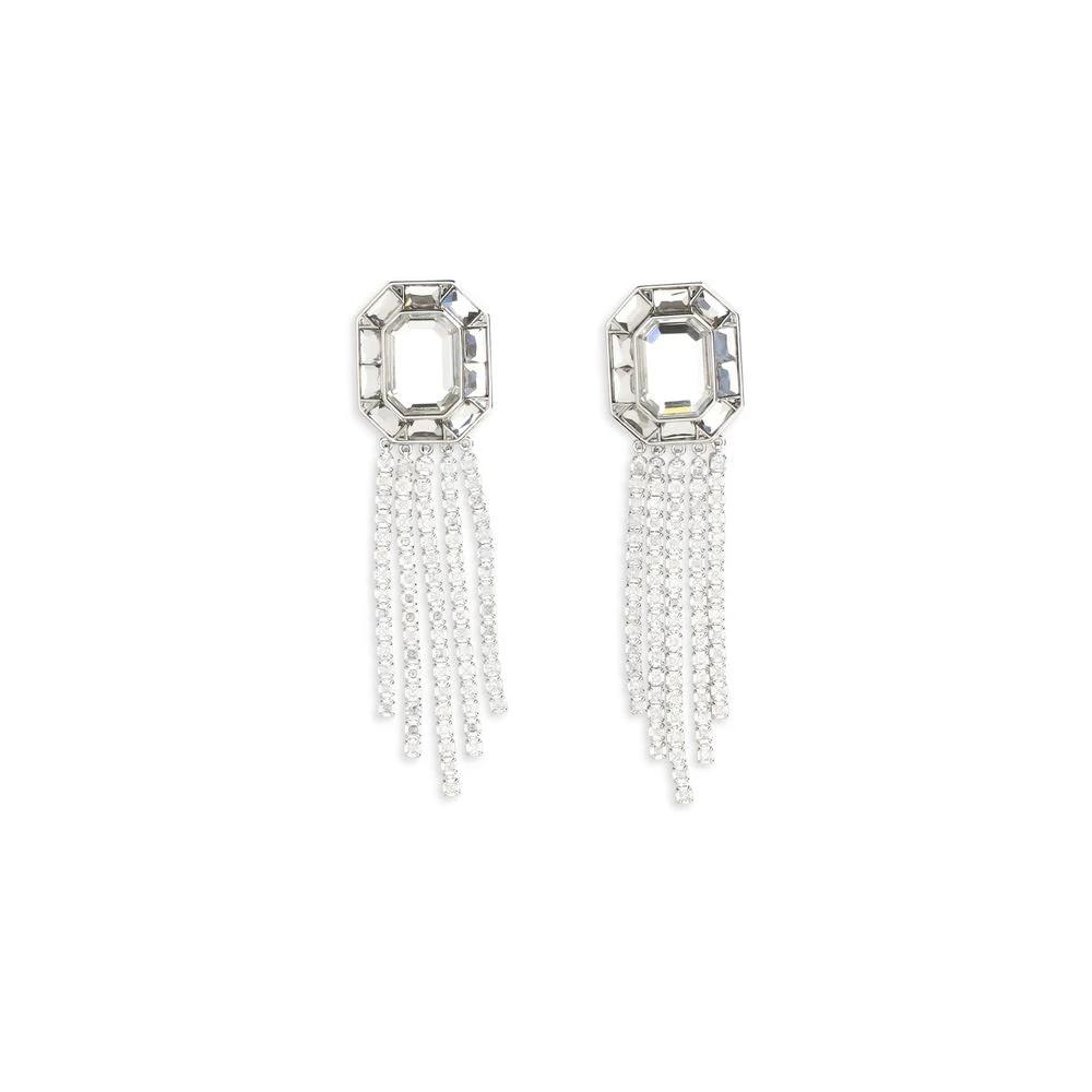 Self-Portrait Sample Sale | Self-Portrait Silver Brass Earrings - | Designer outlet