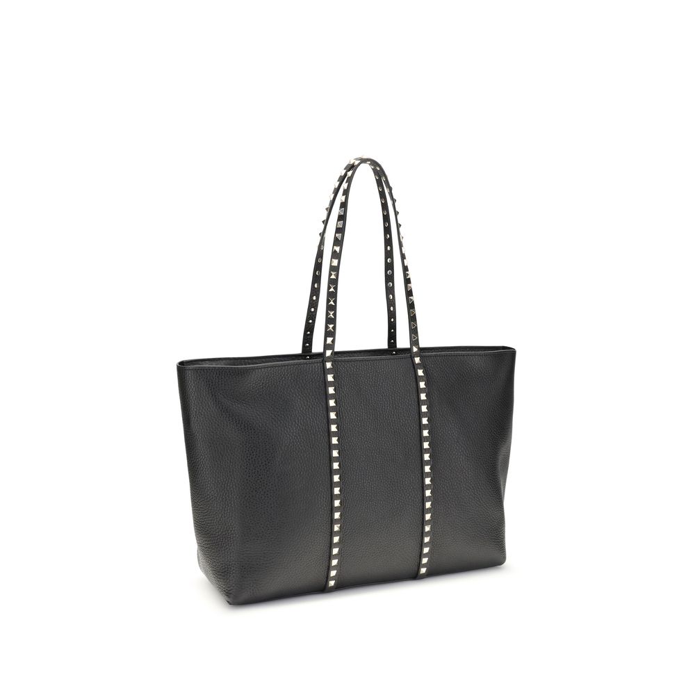 Valentino Garavani Sample Sale | Valentino Garavani Black Calf Leather Bos Taurus Shoulder Bag - | Designer outlet