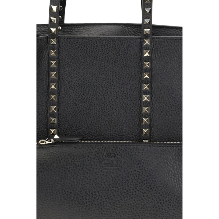 Valentino Garavani Sample Sale | Valentino Garavani Black Calf Leather Bos Taurus Shoulder Bag - | Designer outlet