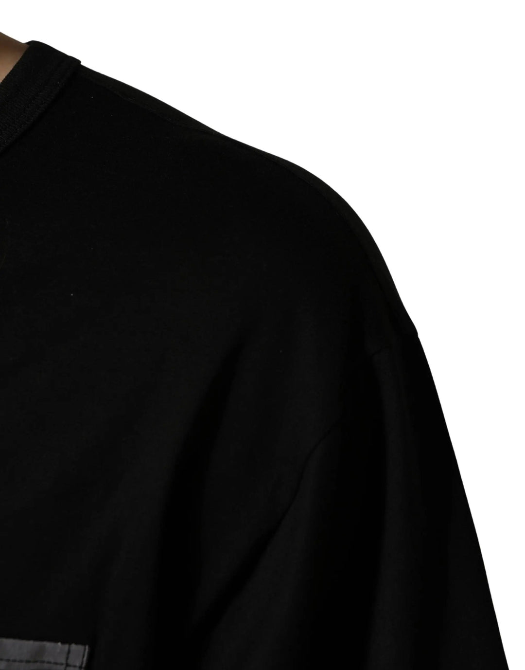 Dolce &amp; Gabbana Black Camouflage Pocket Oversized T-shirt
