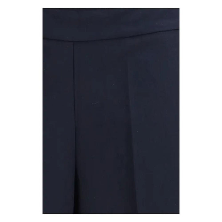 Avenue Montaigne Blue Polyester Casual Pants