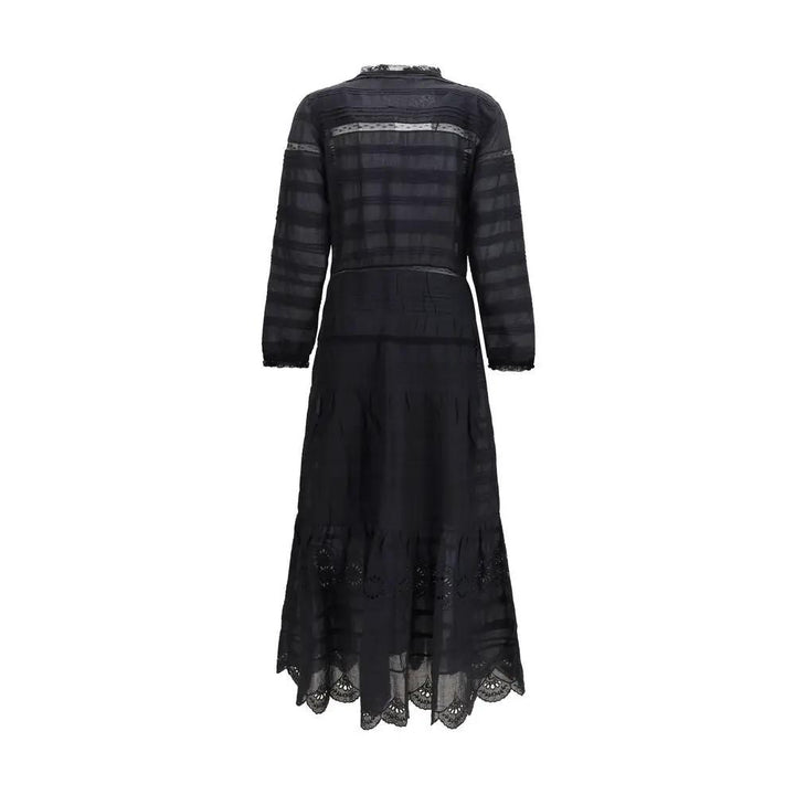 Marant Etoile Black Cotton Casual Dress