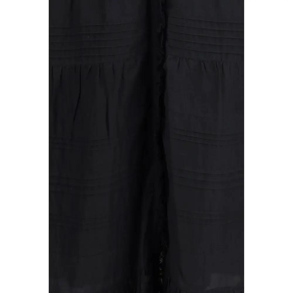 Marant Etoile Black Cotton Casual Dress