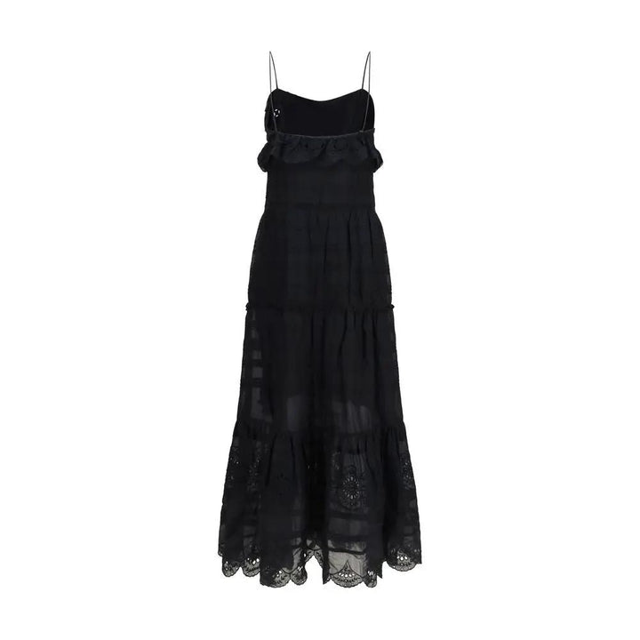 Marant Etoile Black Cotton Casual Dress