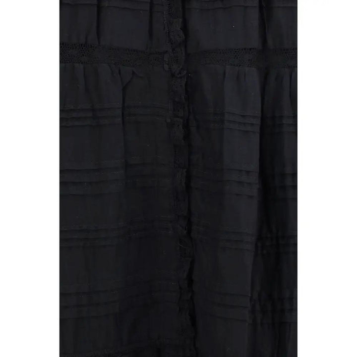 Marant Etoile Black Cotton Casual Dress