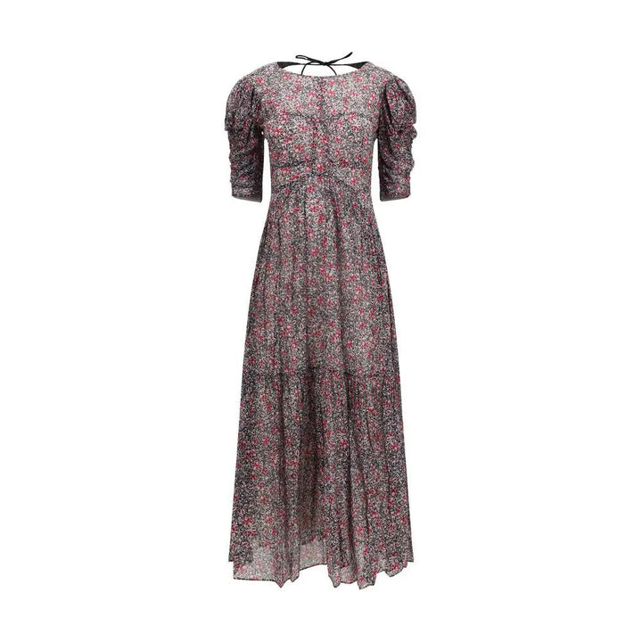 Marant Etoile Purple Cotton Casual Dress