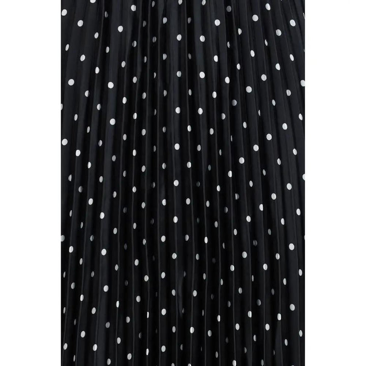 Self-Portrait Black Polyester Casual Dress