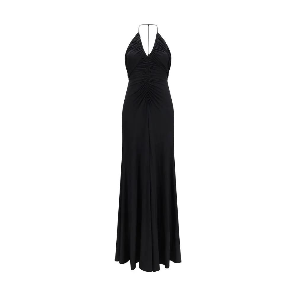 Self-Portrait Black Viscose Cocktail Dress