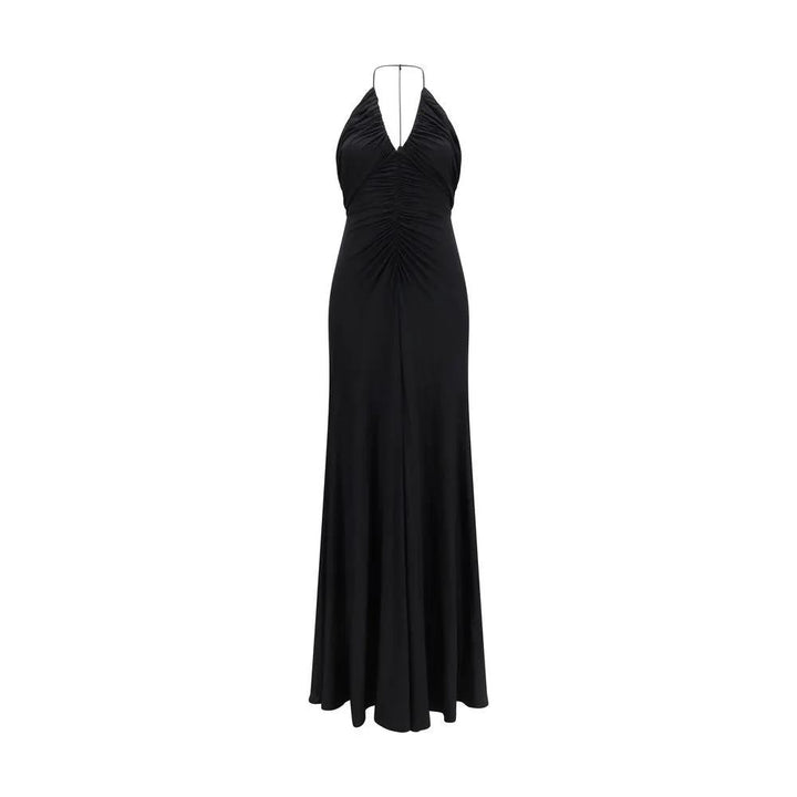 Self-Portrait Black Viscose Cocktail Dress