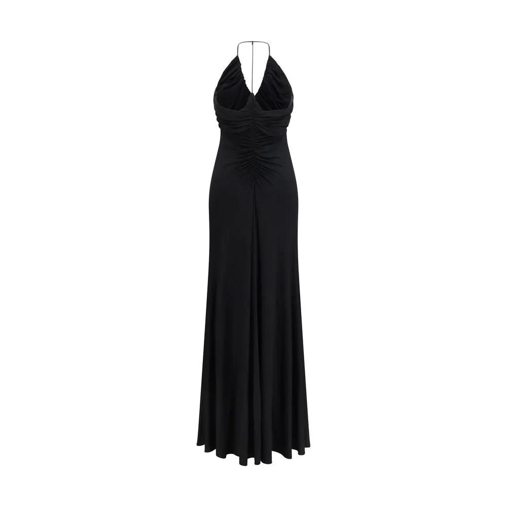 Self-Portrait Black Viscose Cocktail Dress