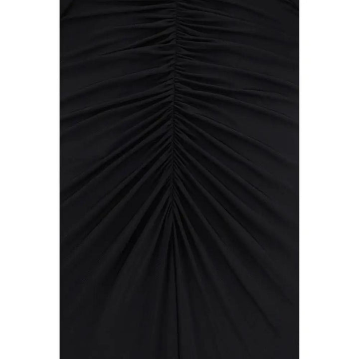 Self-Portrait Black Viscose Cocktail Dress