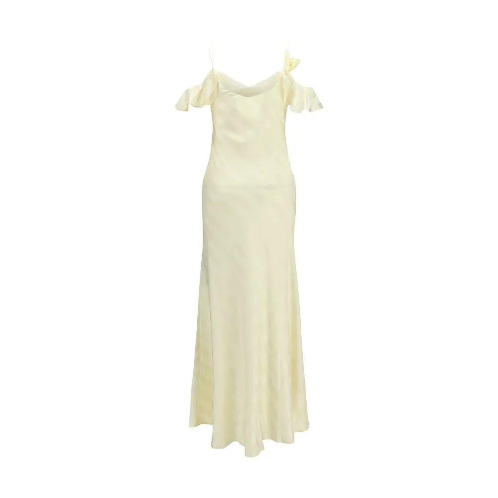 Self-Portrait Bicolor Polyester Casual Dress