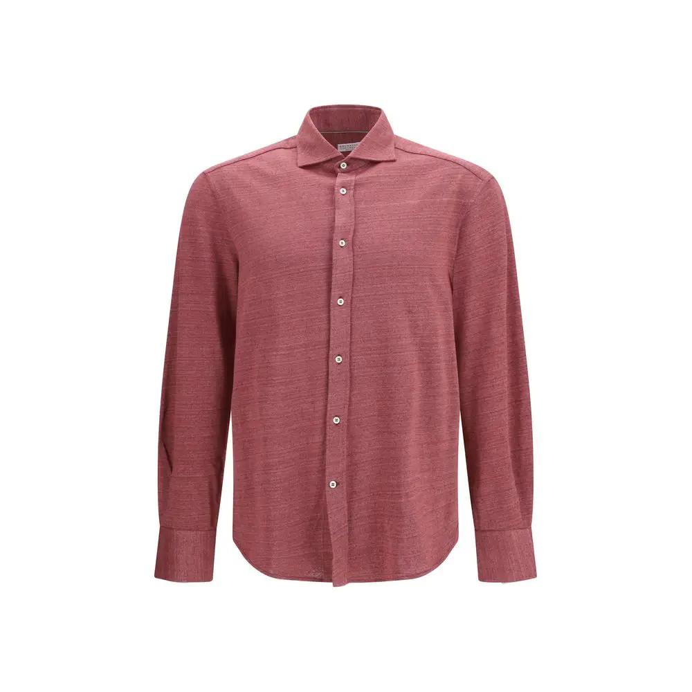 Brunello Cucinelli Multicolor Linen Shirt
