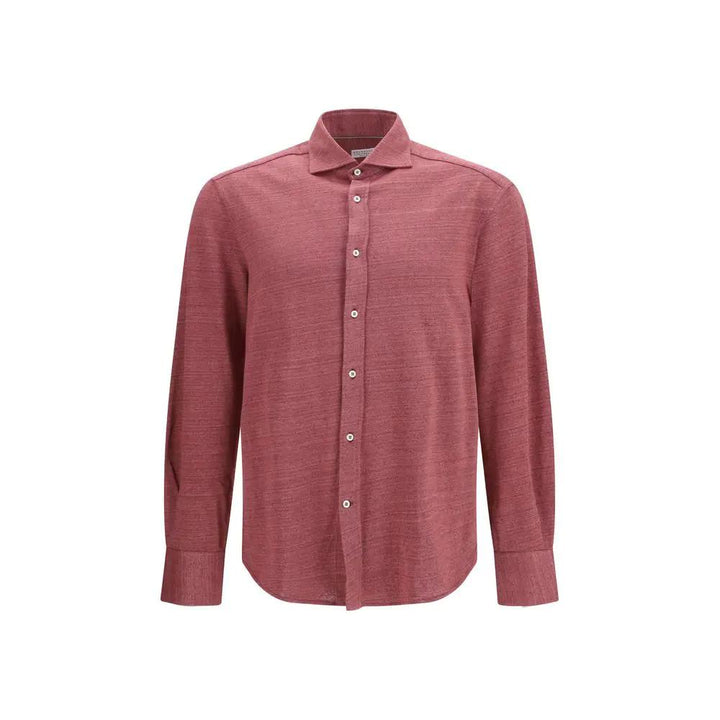 Brunello Cucinelli Multicolor Linen Shirt