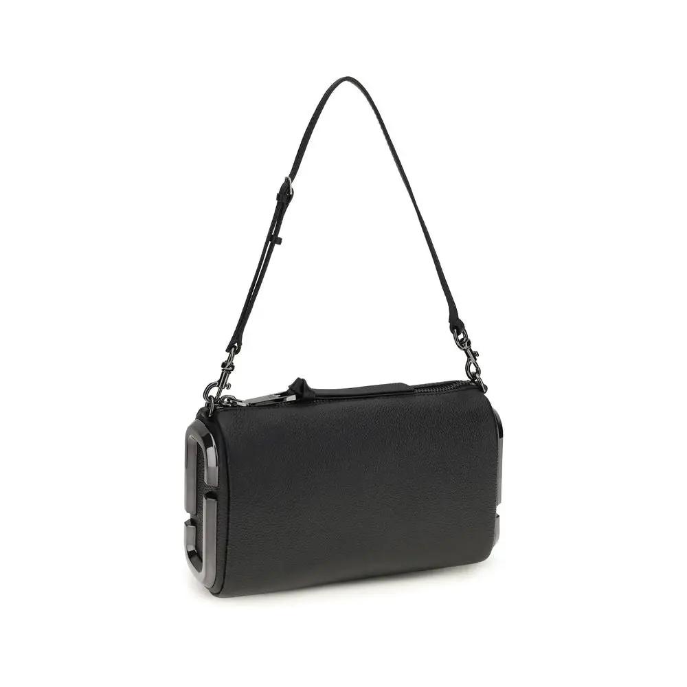 Marc Jacobs Black Calf Leather Bos Taurus Shoulder Bag