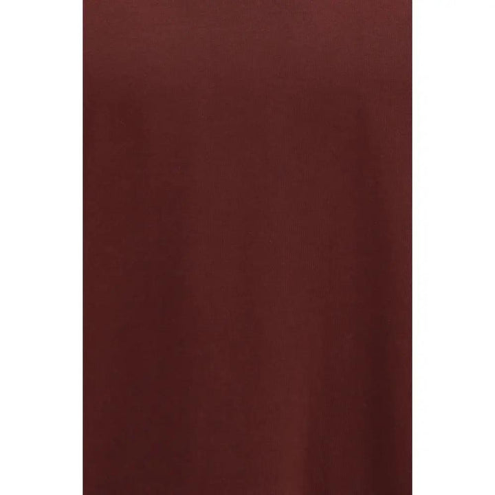 Comme Des Garçons Bordeaux Cotton T-Shirt