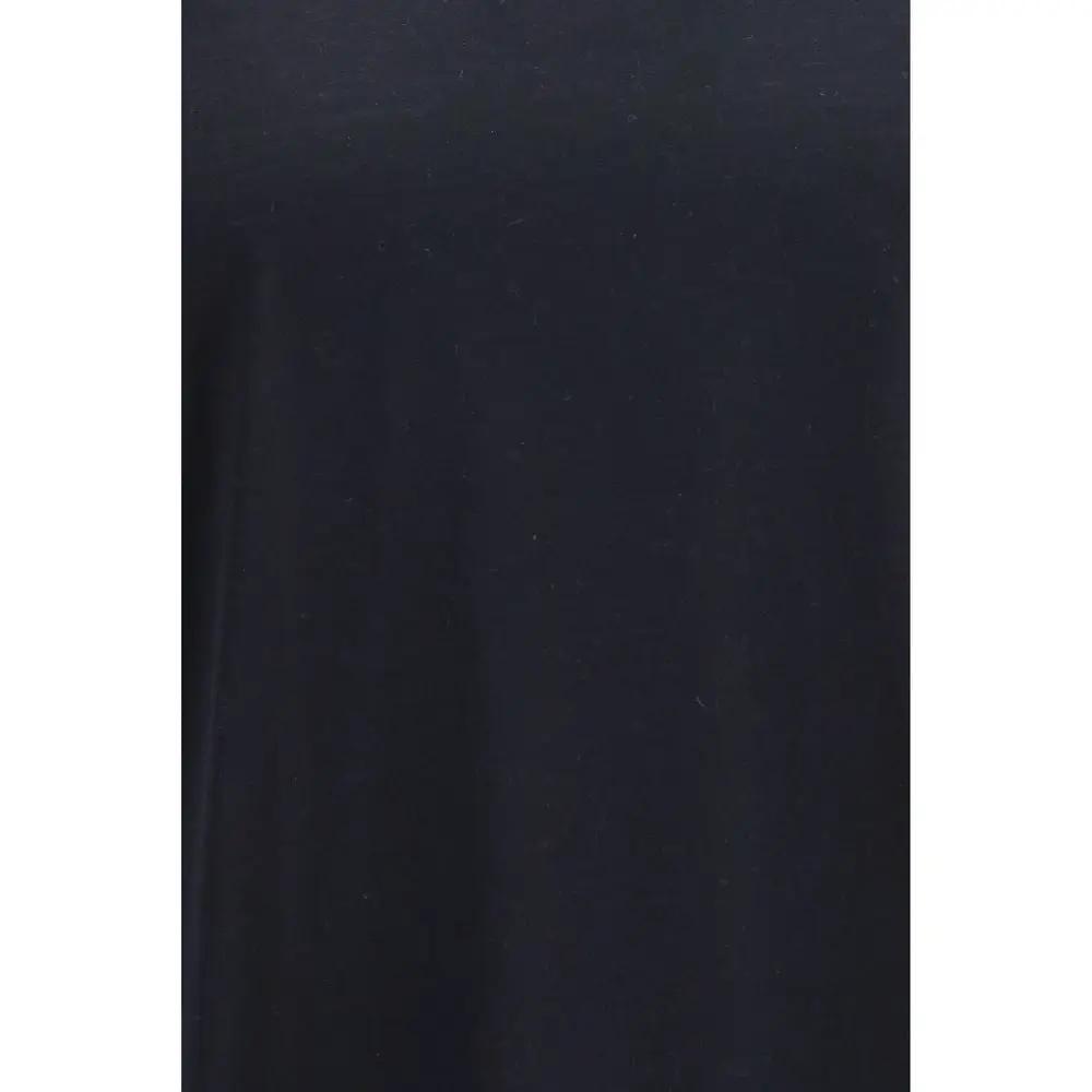 Brunello Cucinelli Black Silk T-Shirt