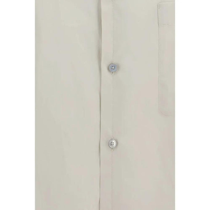 Lemaire Beige Cotton Shirt