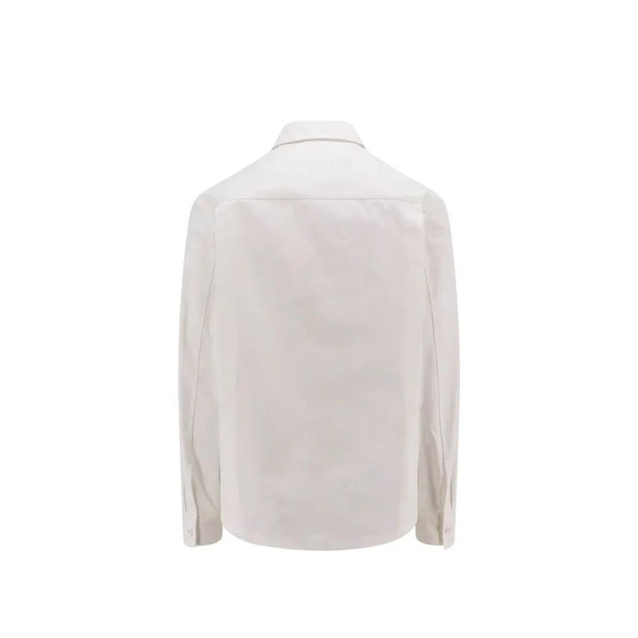Jil Sander White Cotton Dress Shirt