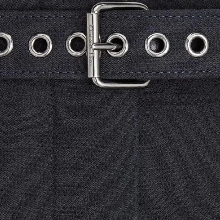 Dior Black Wool Casual Pants