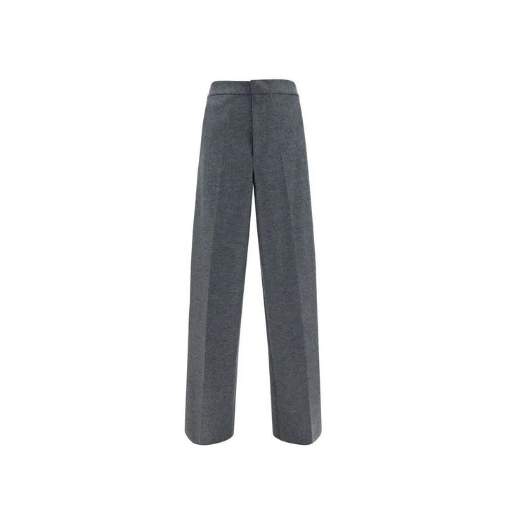 Jil Sander Gray Wool Casual Pants
