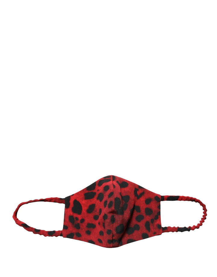 Dolce &amp; Gabbana Sample Sale | Dolce &amp; Gabbana Red Leopard Print Sheath Long Sleeve Dress - | Designer outlet