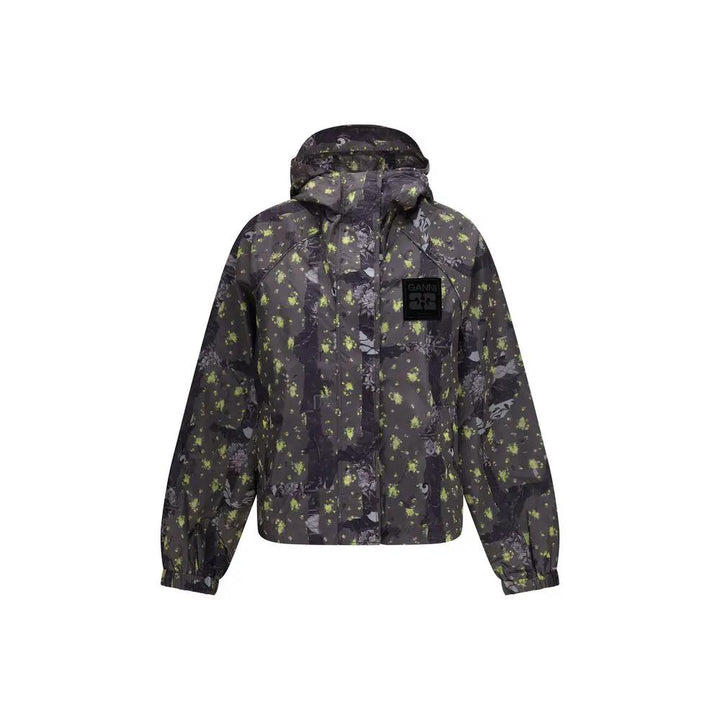 Ganni Sample Sale | Ganni Multicolor Nylon Shell Jacket - | Designer outlet
