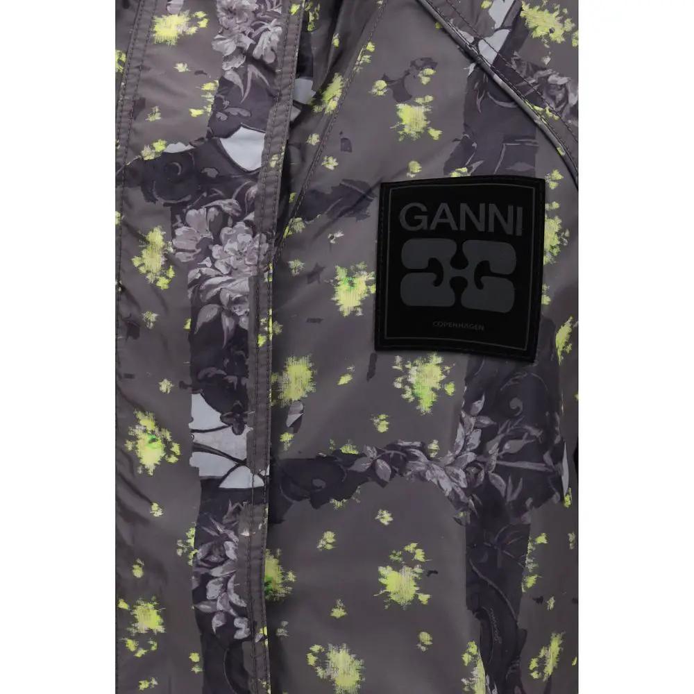 Ganni Sample Sale | Ganni Multicolor Nylon Shell Jacket - | Designer outlet
